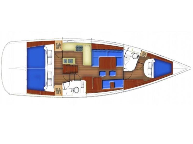 Book yachts online - sailboat - Oceanis 46 - Juliette - rent