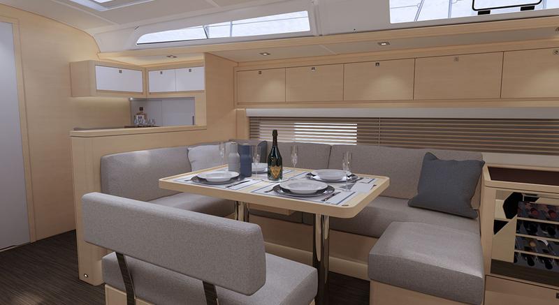 Book yachts online - sailboat - Dufour 470 (4+1) - AQUA AZZURO - rent