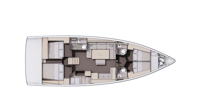 Book yachts online - sailboat - Dufour 470 (4+1) - OPTASIA - rent
