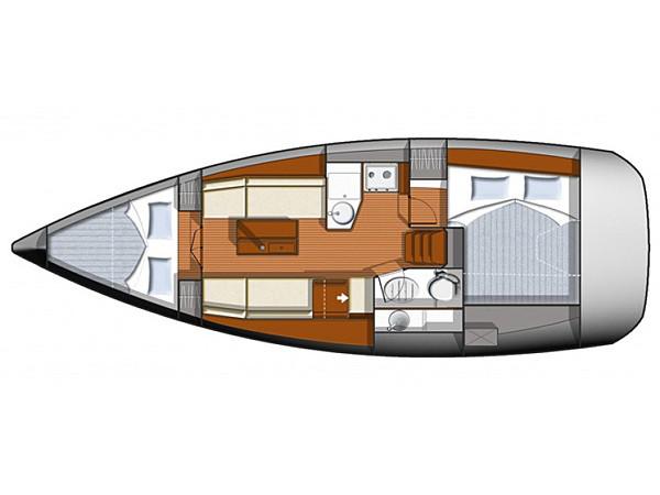 Book yachts online - sailboat - Sun Odyssey 33i - Paola - rent