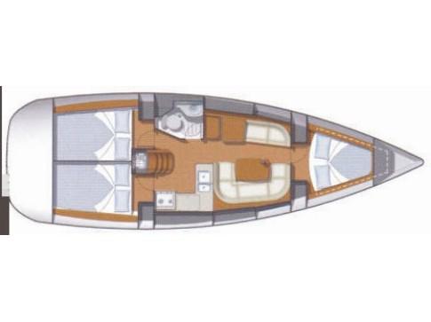 Book yachts online - sailboat - Sun Odyssey 36i - Mia - rent