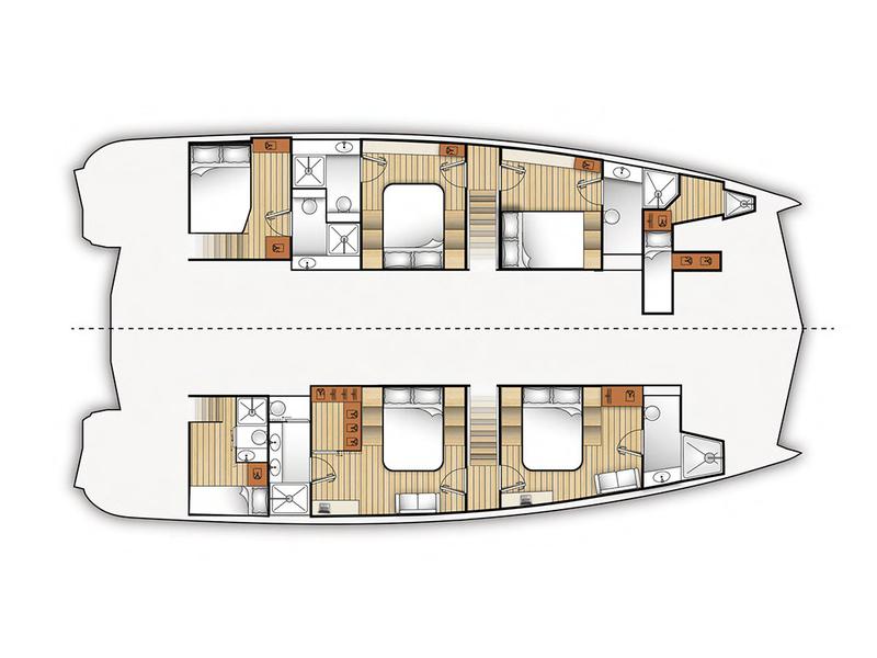 Book yachts online - catamaran - Moon Yacht 60 LUX - Moonlight - rent