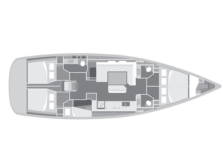 Book yachts online - sailboat - Sun Odyssey 509 - Aposperitis - rent