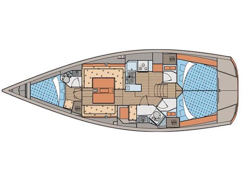 Book yachts online - sailboat - Elan 410 performance - Arianna - rent
