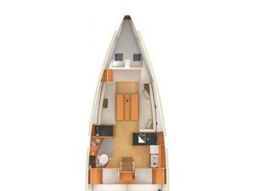 Book yachts online - sailboat - Jeanneau Sun Odissey 349 - Mon Amour - rent