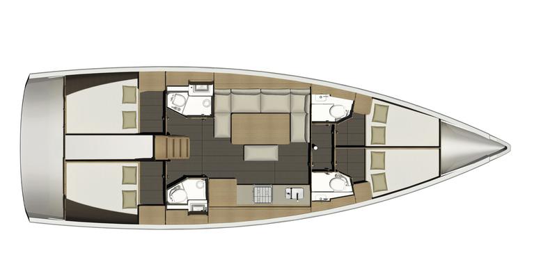 Book yachts online - sailboat - Dufour 460 Grand Large - Odyssea - rent