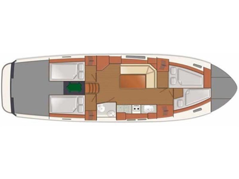Book yachts online - motorboat - Delphia Escape 1350 - Vamia - rent