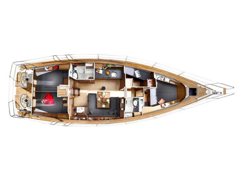 Book yachts online - sailboat - Bavaria 47 Cruiser - Proteas - rent