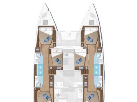 Book yachts online - catamaran - Lagoon 50 - C.EL - rent