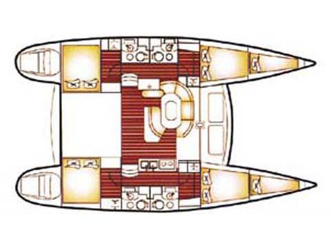 Book yachts online - catamaran - Lagoon 410 - Sofia Cuba - rent