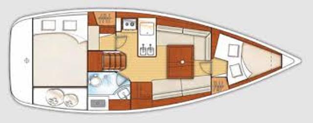 Book yachts online - sailboat - Oceanis 31 - TRIZONIA  - rent