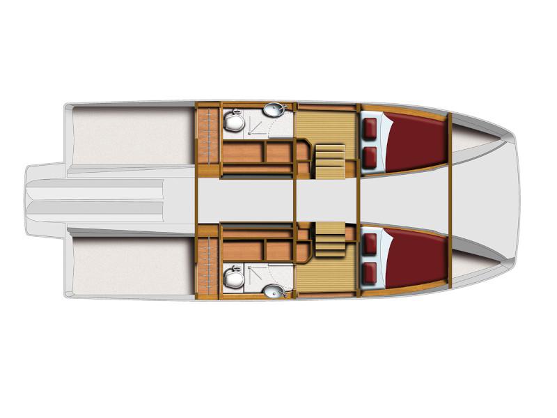 Book yachts online - motorboat - Aquila 36 - Joy - rent