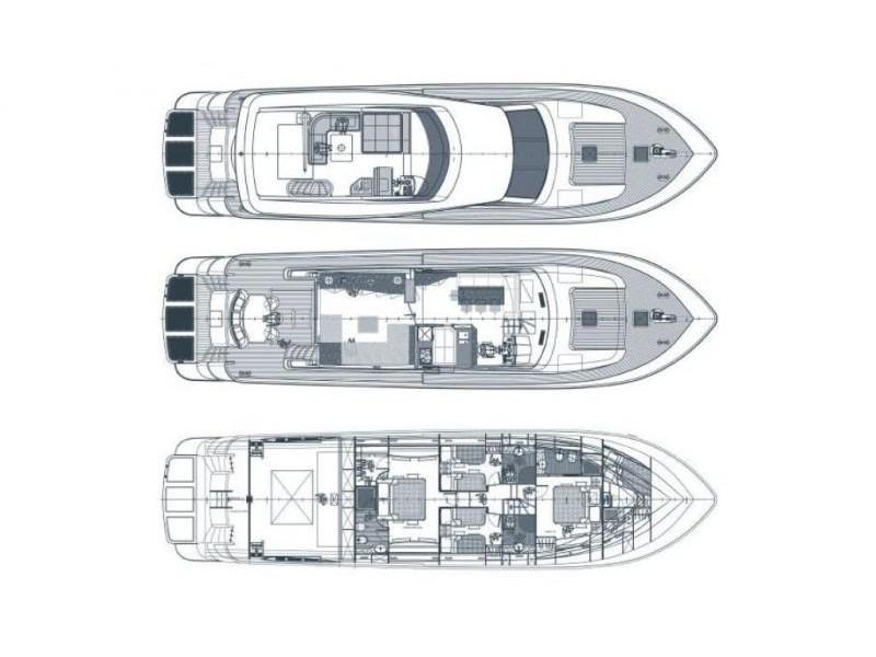Book yachts online - motorboat - Canados 72 - Pietro - rent