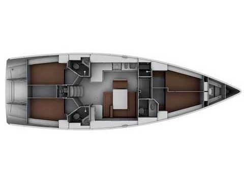 Book yachts online - sailboat - Bavaria 45 - Bonata - rent