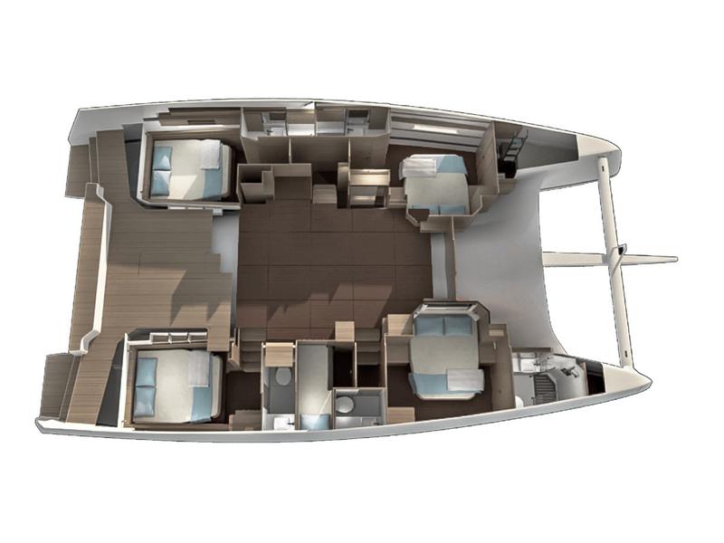 Book yachts online - catamaran - Dufour 48 - Dufour 48 (2020) - rent