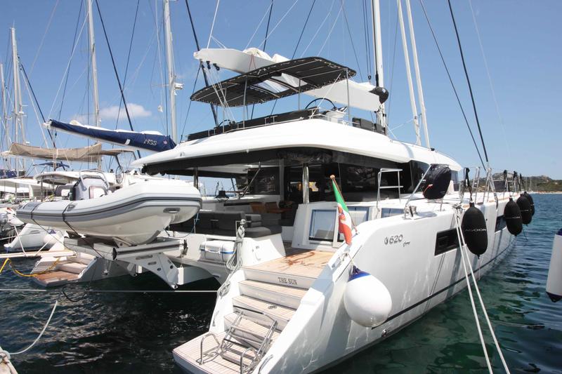 Book yachts online - catamaran - Lagoon 620 (10+3) - The Sun (GND)  (5 cab + 3 crew) (AC, WM, Generator, Inverter, Tender Lift) - rent