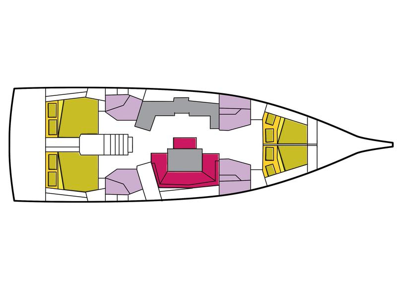 Book yachts online - sailboat - Oceanis 46.1 (4 cab) - Ferro Azzurro - rent