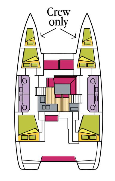 Book yachts online - catamaran - Lagoon 40 - Freccia (WM, Inverter) - rent