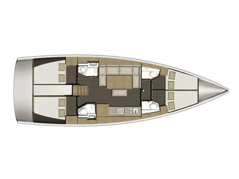 Book yachts online - sailboat - Dufour 460 Grand Large - Pinacolada - rent