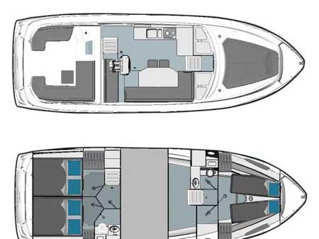 Book yachts online - motorboat - Bavaria E40 Fly - Kavalan IV - rent