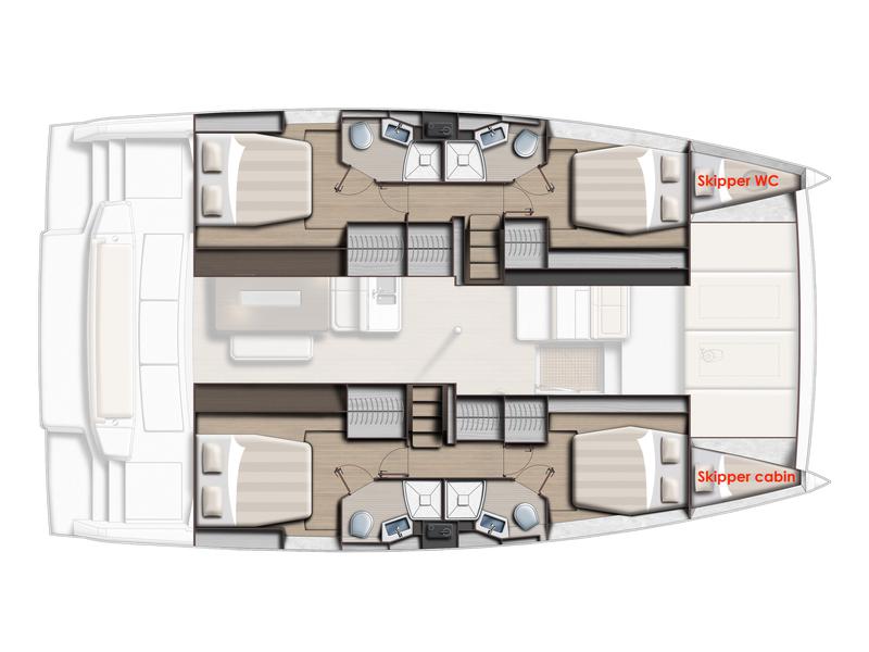 Book yachts online - catamaran - Bali 4.6 Mira - MIRA - rent