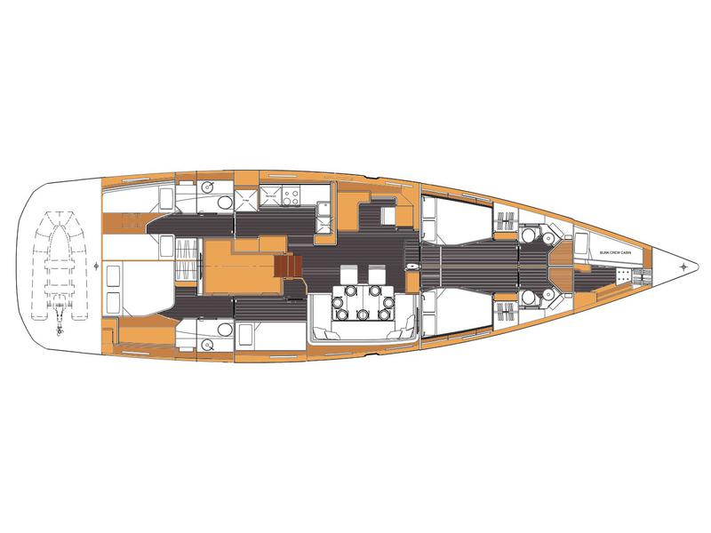 Book yachts online - sailboat - Jeanneau 64 - Freedom - rent
