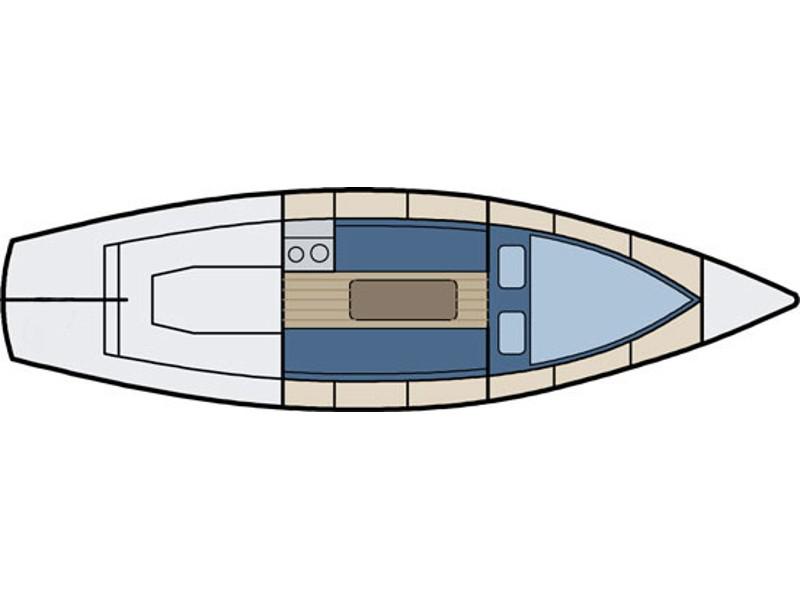Book yachts online - sailboat - Nordic Folkboat - Gertrud - rent