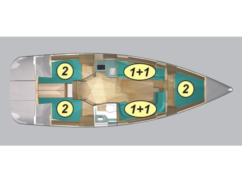 Book yachts online - sailboat - Maxus 33.1 RS Prestige - WIKTORIA - rent