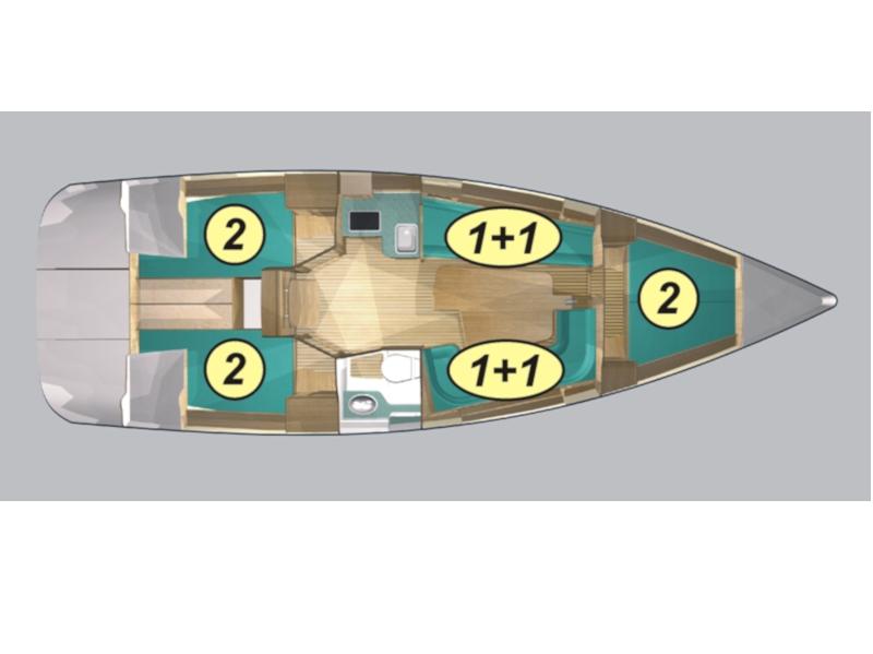 Book yachts online - sailboat - Maxus 33.1 RS Standard - ANDROS - rent