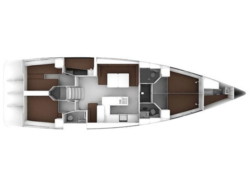 Book yachts online - sailboat - Bavaria Cruiser 56 - Minoas - rent