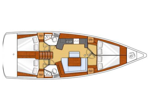 Book yachts online - sailboat - Oceanis 45 - Senza Regole - rent