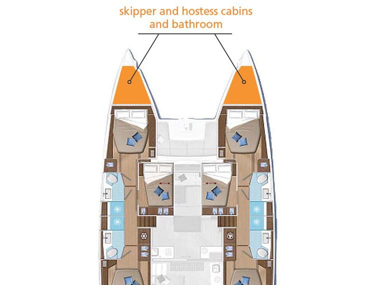 Book yachts online - catamaran - Lagoon 50 - Tigrus - rent