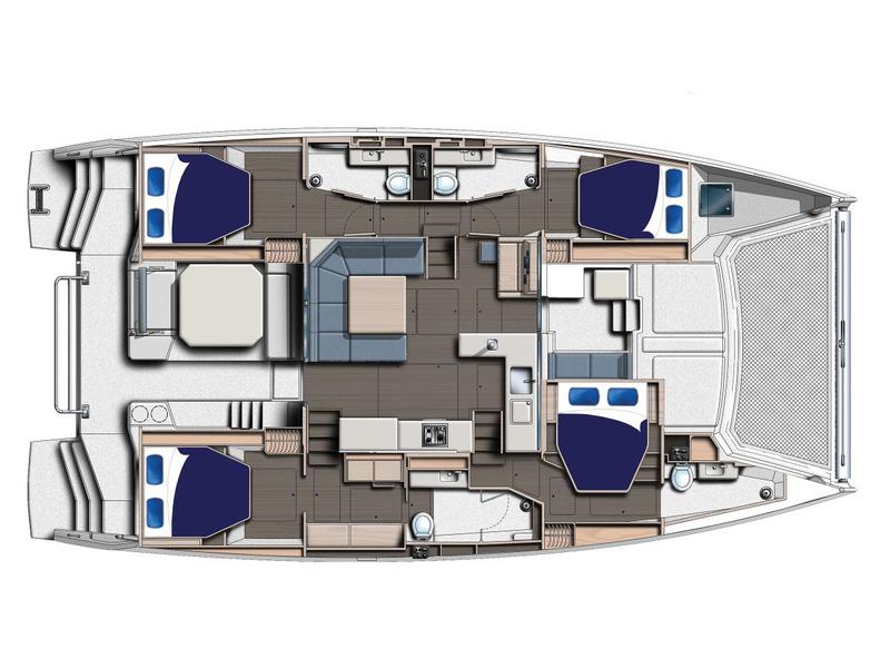 Book yachts online - catamaran - Moorings 5000 - Moorings 5000 (2020) - rent
