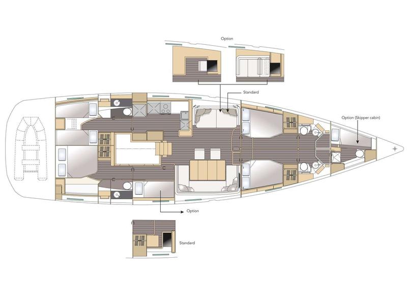 Book yachts online - sailboat - Jeanneau 64 - LIFE TIME - LIFE TIME - rent