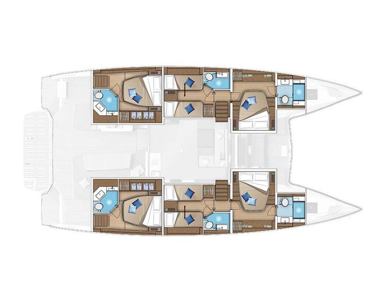 Book yachts online - catamaran - Lagoon 55 - VALIUM 55 - rent