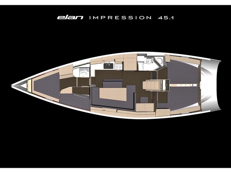 Book yachts online - sailboat - Elan Impression 45.1 - Enya - rent