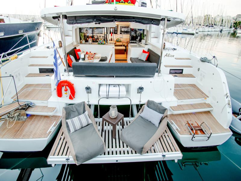 Book yachts online - catamaran - Lagoon 46 - ALICE - rent
