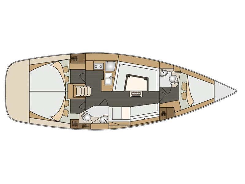 Book yachts online - sailboat - Elan Impression 40 - Lara - rent