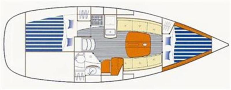 Book yachts online - sailboat - First 31.7 - Ruta - rent