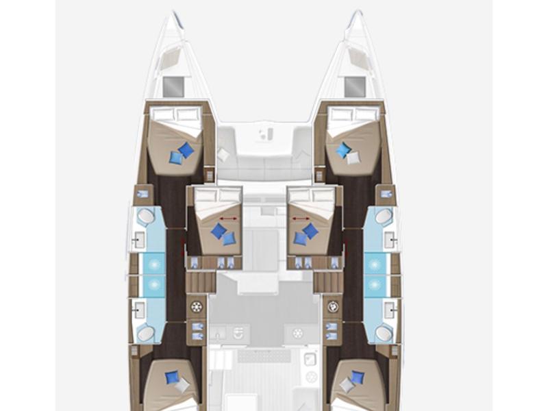 Book yachts online - catamaran - Lagoon 51 - TBA - rent