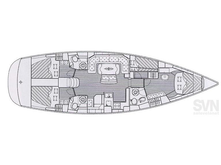 Book yachts online - sailboat - Bavaria C50 - Genesis - rent