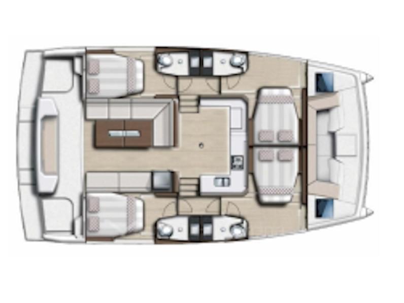 Book yachts online - catamaran - Bali Catspace - Anubi - rent