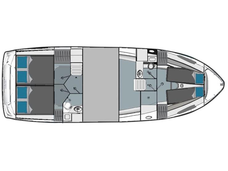 Book yachts online - motorboat - Bavaria E40 Fly - Ivona - rent