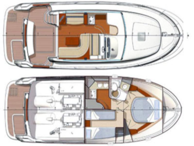 Book yachts online - motorboat - Prestige 36 Fly - Fortuna - rent
