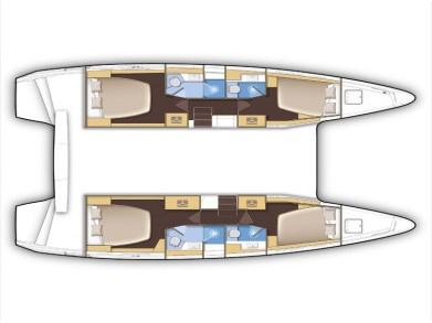 Book yachts online - catamaran - Lagoon 42 (A/C, Watermaker, Gen) - ORSA (AC/Gen/W.Maker - rent