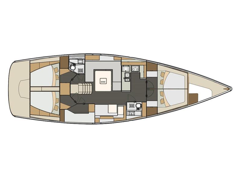 Book yachts online - sailboat - Elan 50 Impression - Alegria - rent