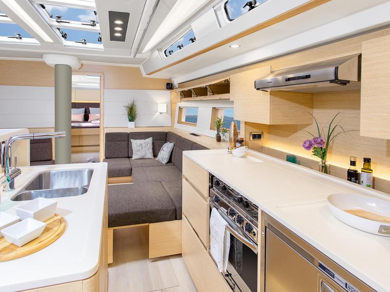 Book yachts online - sailboat - Hanse 588 - JOANNA - rent