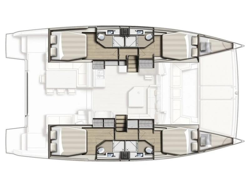 Book yachts online - catamaran - Bali 4.3 - Linda - rent