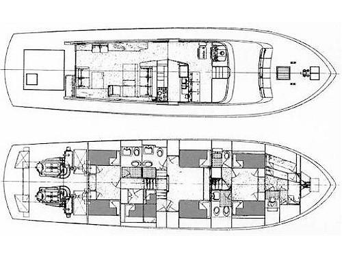 Book yachts online - motorboat - Pegasus 80 - Teddy Bear - rent