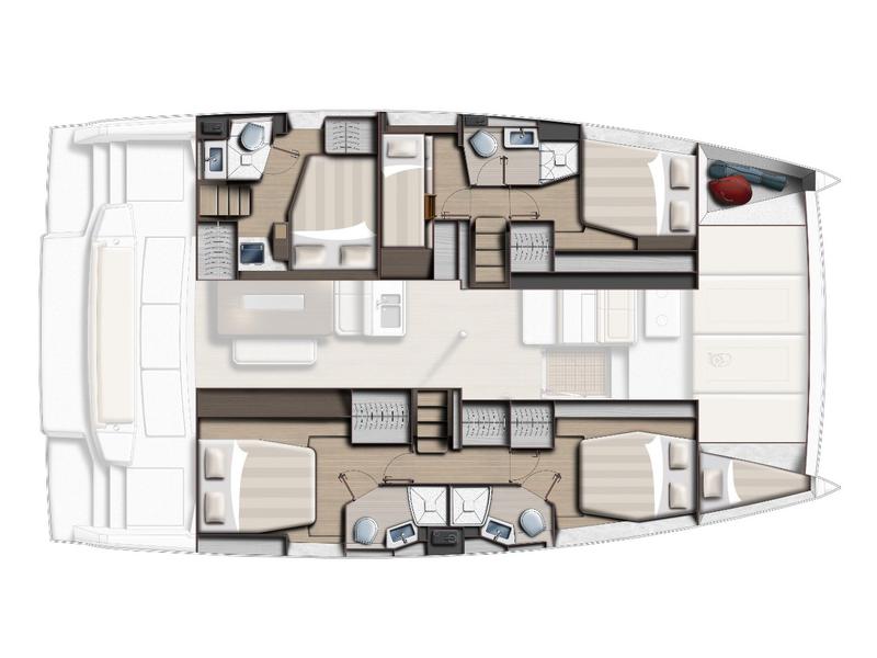 Book yachts online - catamaran - Bali 4.6 - PLATINIUM - rent